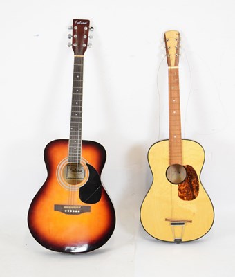 Lot 234 - Falcon acoustic guitar and one other