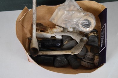Lot 497 - Quantity of vintage advertising bottles, stoneware bottles