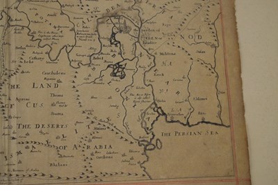 Lot 371 - Moxon (Joseph) 'Paradise, or the Garden of Eden', map of the Middle East