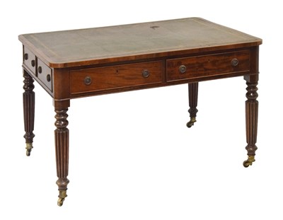 Lot 561 - William IV mahogany library table