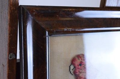 Lot 182 - Victorian woolwork textile study of a parrot