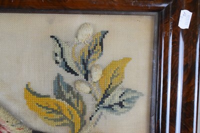 Lot 182 - Victorian woolwork textile study of a parrot