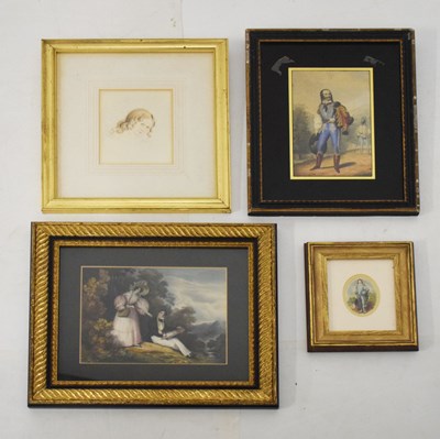 Lot 471 - Collection of assorted watercolours, etc.