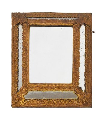 Lot 545 - 17th Century style gilt wall mirror