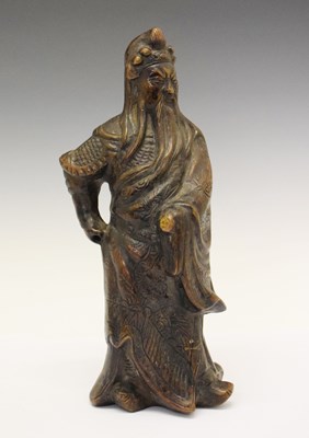 Lot 343 - Large Chinese bronze of Lu Xing