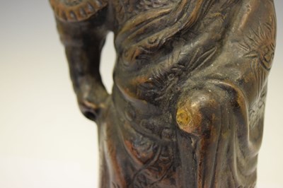 Lot 343 - Large Chinese bronze of Lu Xing