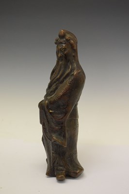 Lot 343 - Large Chinese bronze of Lu Xing