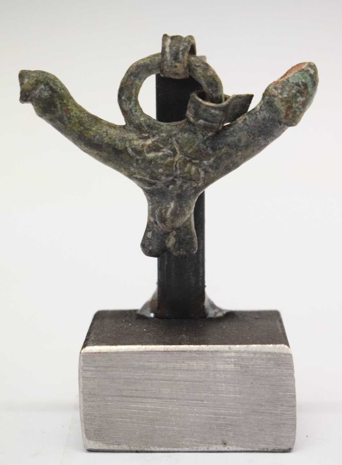 Lot 147 - Alloy 'Priapus' fertility amulet or pendant