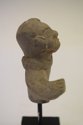 Lot 150 - Antiquities - Believed Pre Columbian (possibly Aztec) terracotta figure fragment