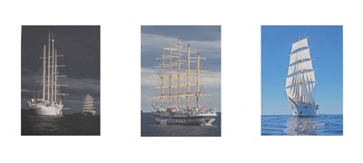 Lot 490 - Three maritime photographs - Star Clippers (Royal Clipper)