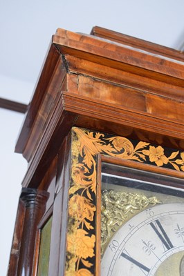 Lot 436 - Fine walnut and marquetry 8-day longcase clock George Murgatroyd, London, circa 1700