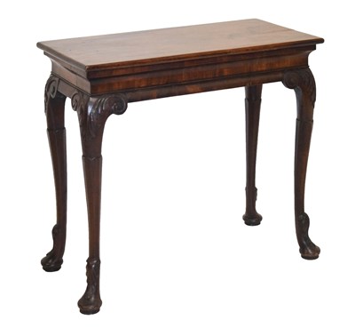 Lot 546 - George III  mahogany table on four cabriole supports