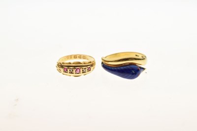 Lot 11 - Edward VII 18ct gold ring