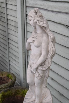 Lot 573 - Composite figure of Venus de Milo and pedestal base