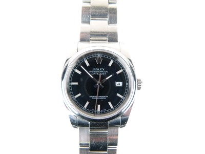 Lot 45 - Rolex - Gentleman's Oyster Perpetual automatic stainless steel wristwatch