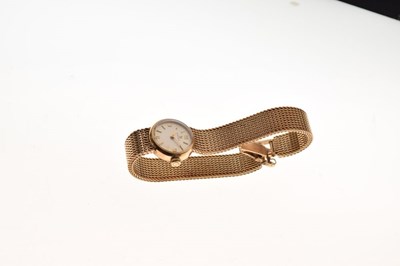 Lot 116 - Omega - Lady's 9ct gold wristwatch