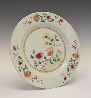 Lot 331 - Chinese Famille Rose plate