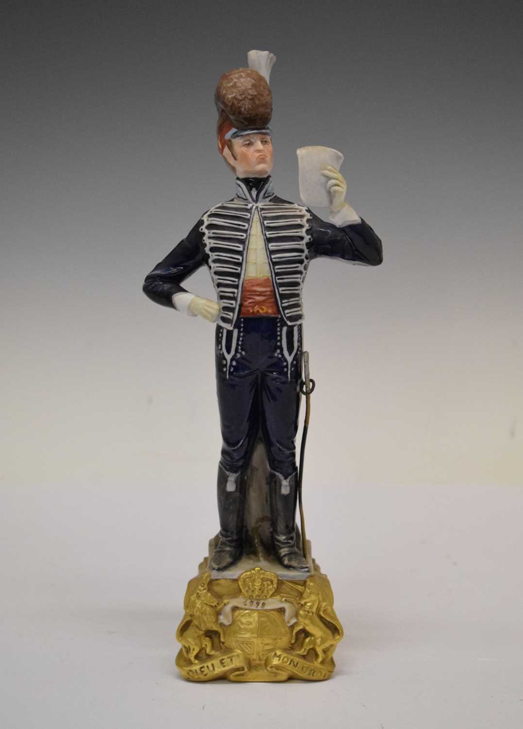 Lot 484 - Capodimonte soldier