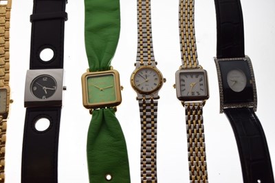 Lot 126 - Assorted dress and fashion wristwatches