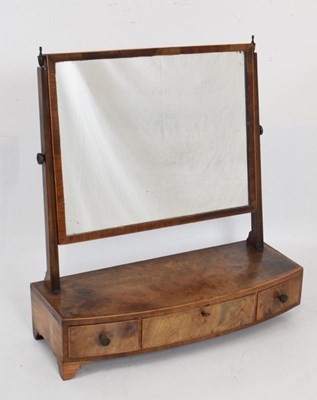 Lot 625 - Mahogany swing dressing mirror