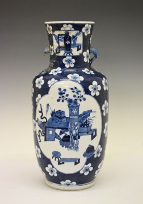 Lot 362 - Chinese blue and white vase