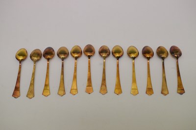 Lot 97 - Quantity of Norwegian enamel cutlery