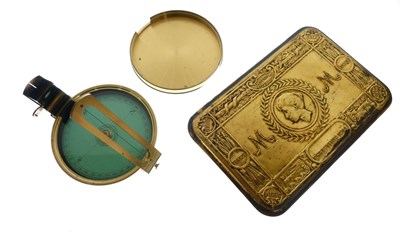 Lot 278 - First World War Princess Mary Christmas tin, together with compass