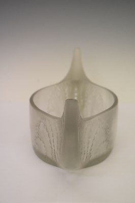 Lot 270 - René Lalique (1860-1945) - 'Acanthus' frosted glass jardiniere