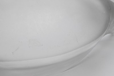 Lot 270 - René Lalique (1860-1945) - 'Acanthus' frosted glass jardiniere