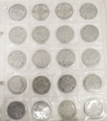 Lot 188 - Quantity of Victorian and George V silver coins and one Georgian