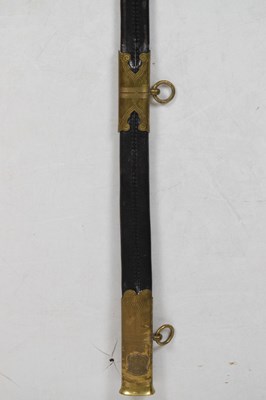 Lot 237 - Royal Naval officer's sword by Manton & Co.