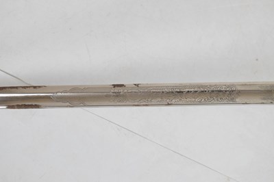 Lot 237 - Royal Naval officer's sword by Manton & Co.