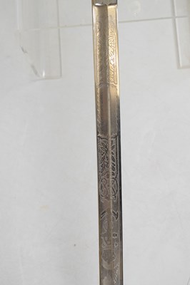 Lot 237 - Royal Naval officer's sword by Manton & Co.