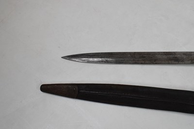 Lot 291 - Two pattern 1888 bayonets, with double ended 12" blades