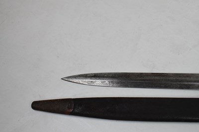 Lot 291 - Two pattern 1888 bayonets, with double ended 12" blades