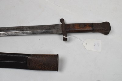 Lot 291 - Two pattern 1888 bayonets, with double ended 12" blades