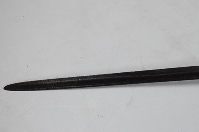Lot 283 - Composite German Schlager (dualling) sword with multi-bar hilt