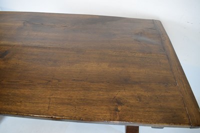 Lot 529 - Reproduction oak refectory table