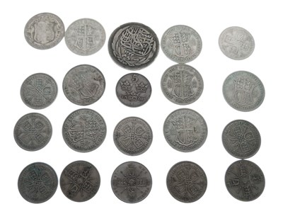 Lot 189 - Quantity of Victorian, Edward VII and George V silver coins, etc