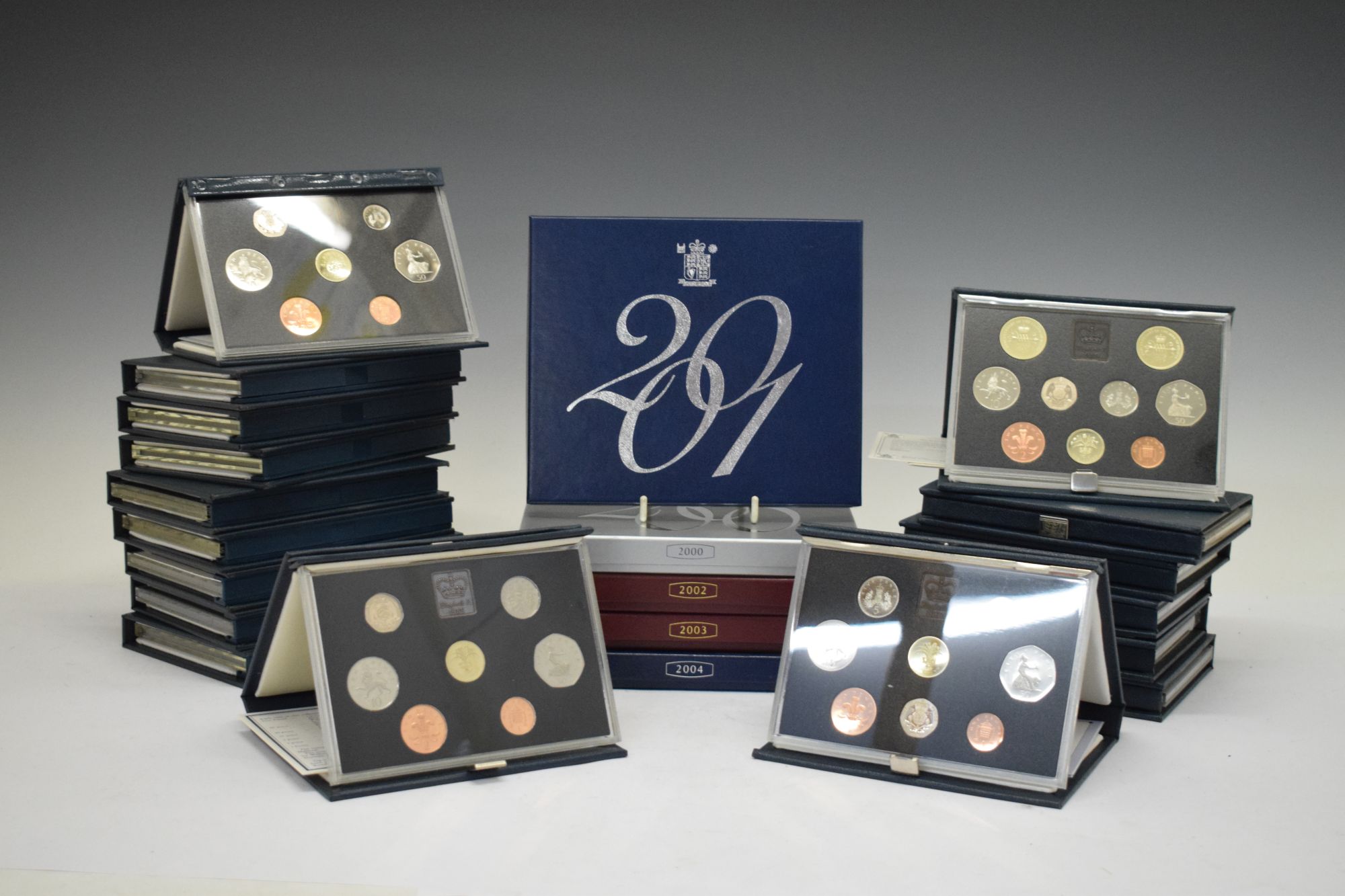 Lot 190 Quantity of Royal Mint year packs