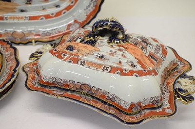 Lot 360 - Extensive 19th Century Masons Ironstone part dinner service