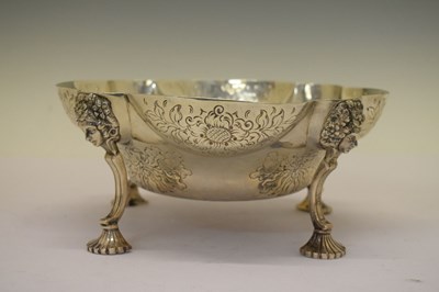 Lot 78 - Late Victorian silver bowl