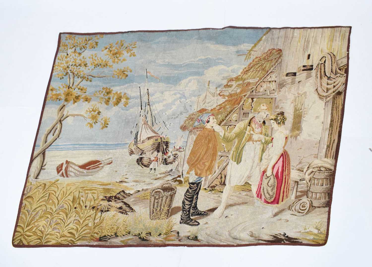 Lot 258 - 19th Century Berlin needlework tapestry