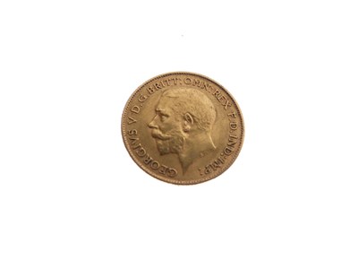 Lot 171 - George V gold half sovereign, 1912