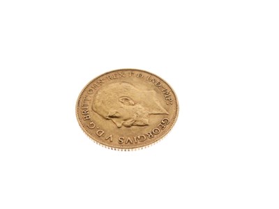 Lot 171 - George V gold half sovereign, 1912