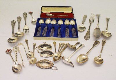 Lot 146 - Collection of souvenir silver spoons