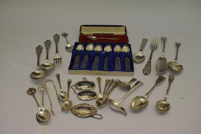 Lot 146 - Collection of souvenir silver spoons