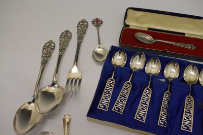 Lot 146 - Collection of souvenir silver spoons