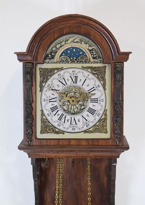 Lot 438 - Reproduction Dutch Friesian wall clock