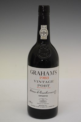 Lot 213 - Graham's Vintage Port, 1983